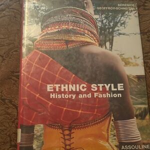 Ethnic Style: History and Fashion - Red & Yellow Cover